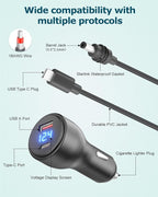 3 in 1 Starlink Mini Cable Cigarette Lighter 10FT Car Adapter - Image 5