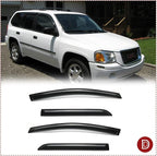 Side Rain Guards, Window Visors fit - Image 2