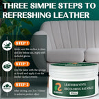 White Leather Repair Kit, Leather Recoloring Balm – Restore & Repair Faded - Image 6