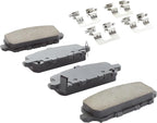 Premium Ceramic Rear Brake Pads Compatible - Image 2