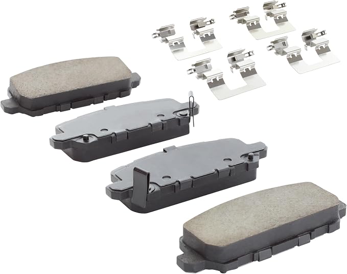 Premium Ceramic Rear Brake Pads Compatible - Image 2