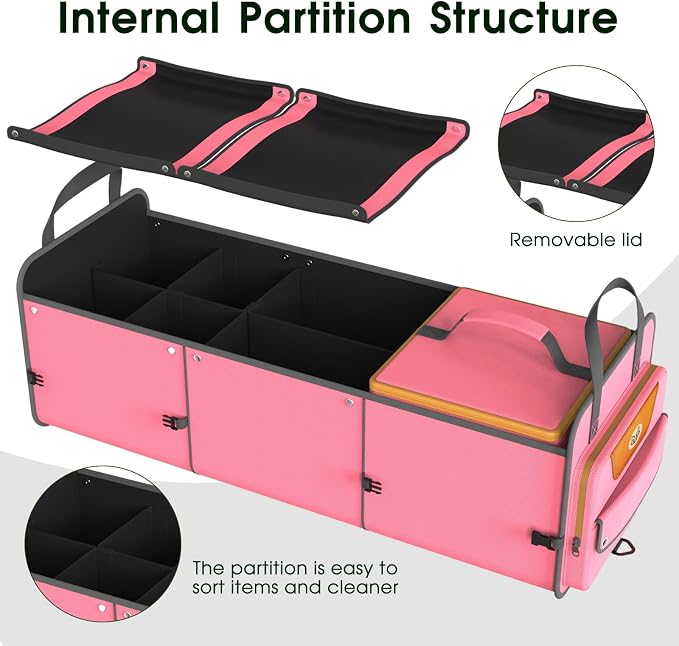 Trunk Organizer, Heavy-Duty Storage - Image 2