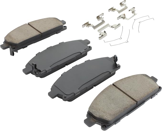 Premium Ceramic Front Brake Pads Compatible - Image 2