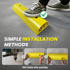 ROBLOCK 22" Parking Stopper for Home Garage & Outside, Heavy Duty Garage - Image 5