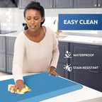 KitchenClouds Kitchen Mat Cushioned Anti Fatigue Kitchen Rug 0.8inch Waterproof - Image 3
