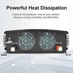 3500 Watt 12v Power Inverter for Vehicles car Truck RV Solar, dc 12v to 110v ac - Image 4