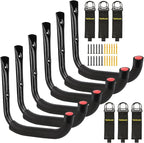 6 Set Garage Hooks by Tahikem