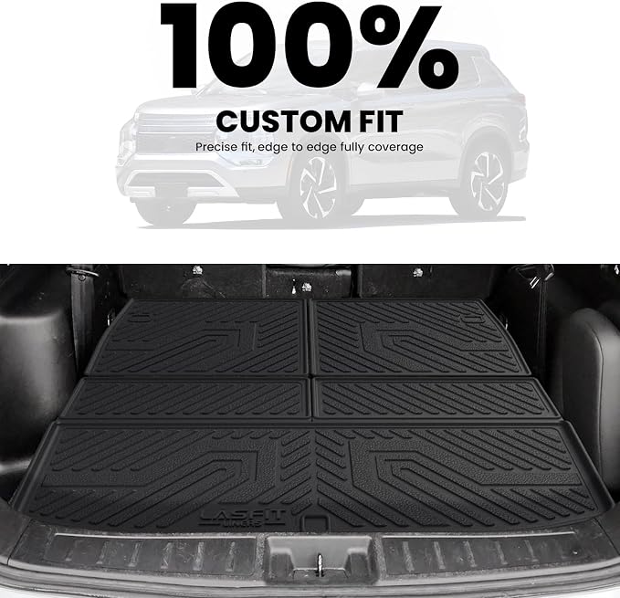 LASFIT Backrest & Cargo Mat for Mitsubishi Outlander 2022-2025, Custom Fit - Image 4