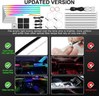Dreamcolor Acrylic Interior Car LED Strip Light - Image 6