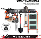 Garage Storage, 48-INCH Garage Tool Organization Wall Mount, Upgraded to - Image 4