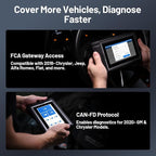 TOPDON Scanner AD800BT V2.0, Bidirectional Scan Tool, Full Systems Diagnostic - Image 9