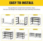 Wall Mount Power Tool Organizer, 4 Layer 12 Drill Hangers Storage Rack - Image 5