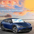 Windshield Sun Shade for Kia EV6 2022 2023 2024 2025 Custom Fit Foldable Front - Image 6