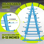 Horizontal Lumber Storage Rack, Heavy Duty 2000 LBS, 60” W x 66” H x 40” D - Image 5