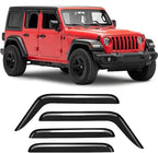 94329 Sunproof Waterproof Side Window Wind Deflector, Window Visor fit - Image 2