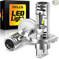 OXILAM H4 9003 LED Upgrade Bulbs, 36000LM 6500K White, 800% Brighter, Built-in by OXILAMDIRECT