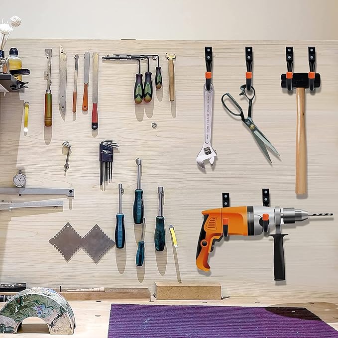 6-Pack Garage Hooks for Hanging Heavy-Duty Garage Storage Organization Hooks - Image 2