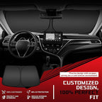 Windshield Sun Shade for 2008-2014 MERC-e-des-Be-nz C-Class w203 Foldable Sun - Image 2