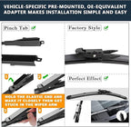 AUTOBOO 28"+28" Windshield Wipers - Image 3