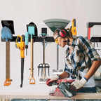 Garage Tool Storage Rack, Heavy Duty Garage Storage Organizer Rack System Wall - Image 7