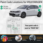 LC9X/2T Deep Black Pearl Car Touch Up Paint - Image 6