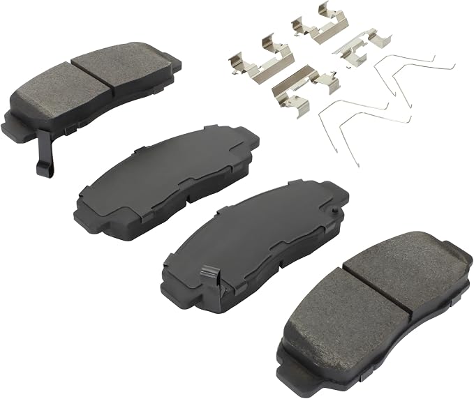 Premium Ceramic Front Brake Pads Compatible - Image 2