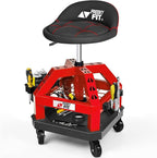 Rolling Shop Stool for Garage by FreekyFit