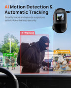 70mai Dual Dash Cam Front and Rear 4K, Car Camera - Image 6