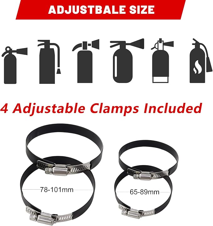 UTV Fire Extinguisher Mount Kit - Image 5