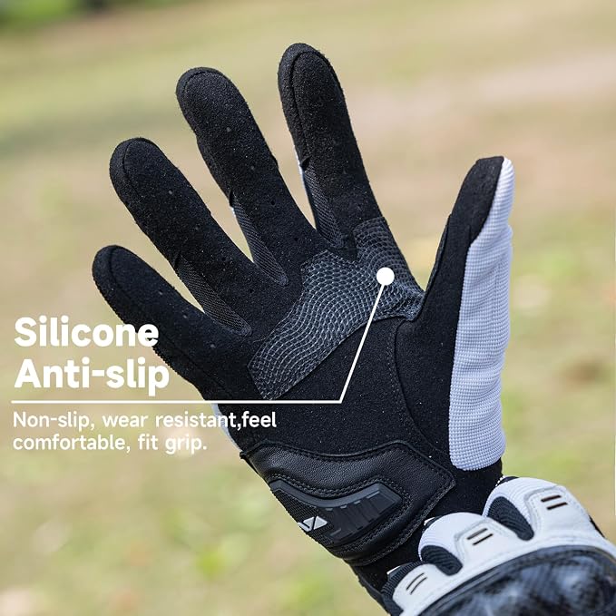 VXW High Protection Motorcycle Gloves - Image 5