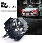 Xprite White Red LED Hideaway Strobe Lights Kit, 20 Flashing Patterns w/Control - Image 2