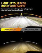 Upgraded 9007/HB5 LED Bulbs, 000LM 12X Ultra-Brighter, 6500K Cool White - Image 2