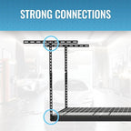 MonsterRax Overhead Garage Storage Racks 3x8’ Ceiling Mounted Shelving - Image 3