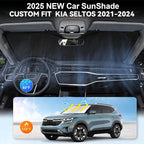 Custom Fit Seltos Windshield Sunshade - Image 4