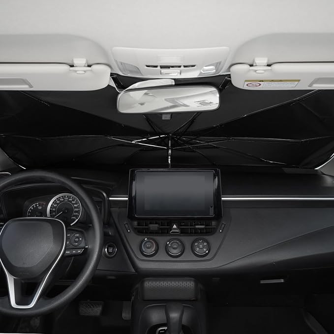 Umbrella Sunshade for Toyota Corolla Accessories 2025, Foldable Windshield - Image 2