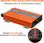 3080W Pure Sine Wave Inverter, 24V DC to 110V/120V AC, 9000W Peak, 5V/2.1A USB - Image 2