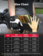 KEMIMOTO Sheepskin Leather Motorcycle Gloves - Image 6