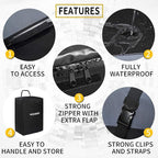 MIDABAO 20 Cubic Waterproof Duty Car Roof Top Carrier-Car Cargo Roof Bag Car - Image 6