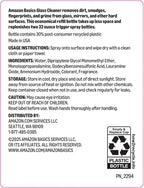 Amazon Basics Glass Cleaner Refill 67.6 Fl Oz - Image 2