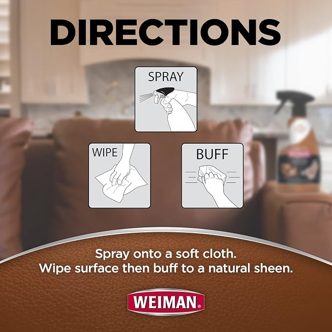 Weiman Leather Conditioner & Cleaner - Image 5