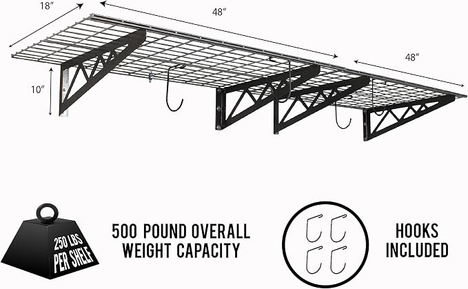 SafeRacks Wall Shelves - Image 5