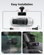 REDTIGER Dash Cam Front Rear, 4K/2.5K Full HD Dash Camera - Image 6