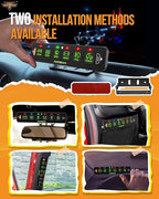 Auxbeam 6 Gang Slim Switch Panel RGB AS-R60 Toggle Momentary Pulsed Dimmable - Image 5