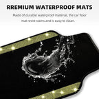 NBTEPEM Bling Car Floor Mats Full Set, Universal Fit Most Cars - Image 3