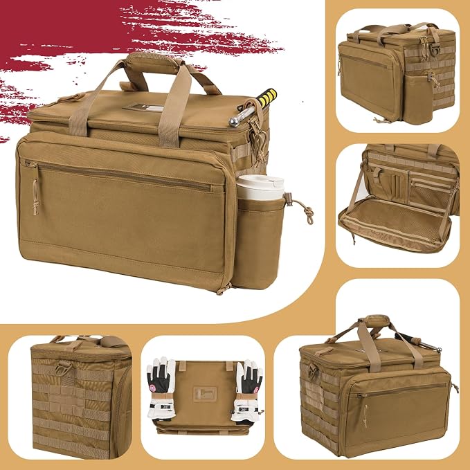 Patrol Bag Law Enforcement, Police Gear Car Front Seat Vehicle Organizer Bags - Image 3