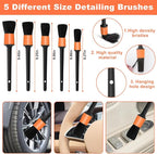 Viewsun Windshield Cleaner Tool, Detailing Kit Cleaner, Detailing Brush - Image 4