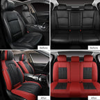 Leather Car Seat Covers, Car Seat Protector Waterproof, Seat Covers Full Set - Image 4