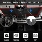 Windshield Sun Shade for Ford Bronco Sport 2021-2025 - Image 2