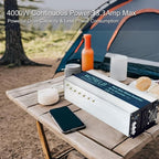 WZRELB 4000W Pure Sine Wave Inverter, Car Power Inverter 48V DC to 110V 120V AC - Image 3