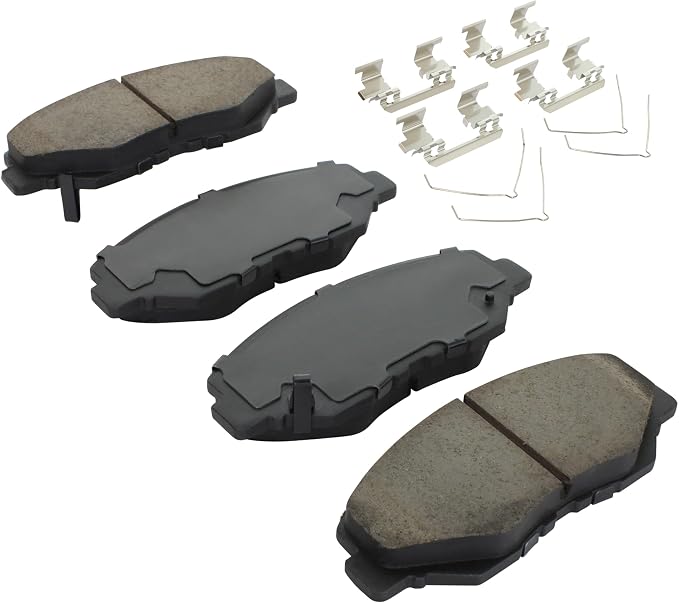 Premium Ceramic Front Brake Pads Compatible - Image 2